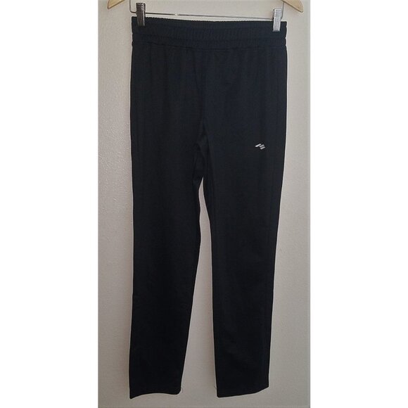 Podium Activewear Black Athletic Pants Size Small Drawstring Elastic Waistband - Picture 1 of 7